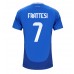 Maillot de foot Italie Davide Frattesi #7 Domicile vêtements Europe 2024 Manches Courtes